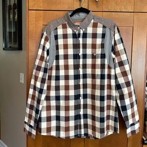 Men’s SLVDR Gingham Pattern Large Shirt - Great Condition